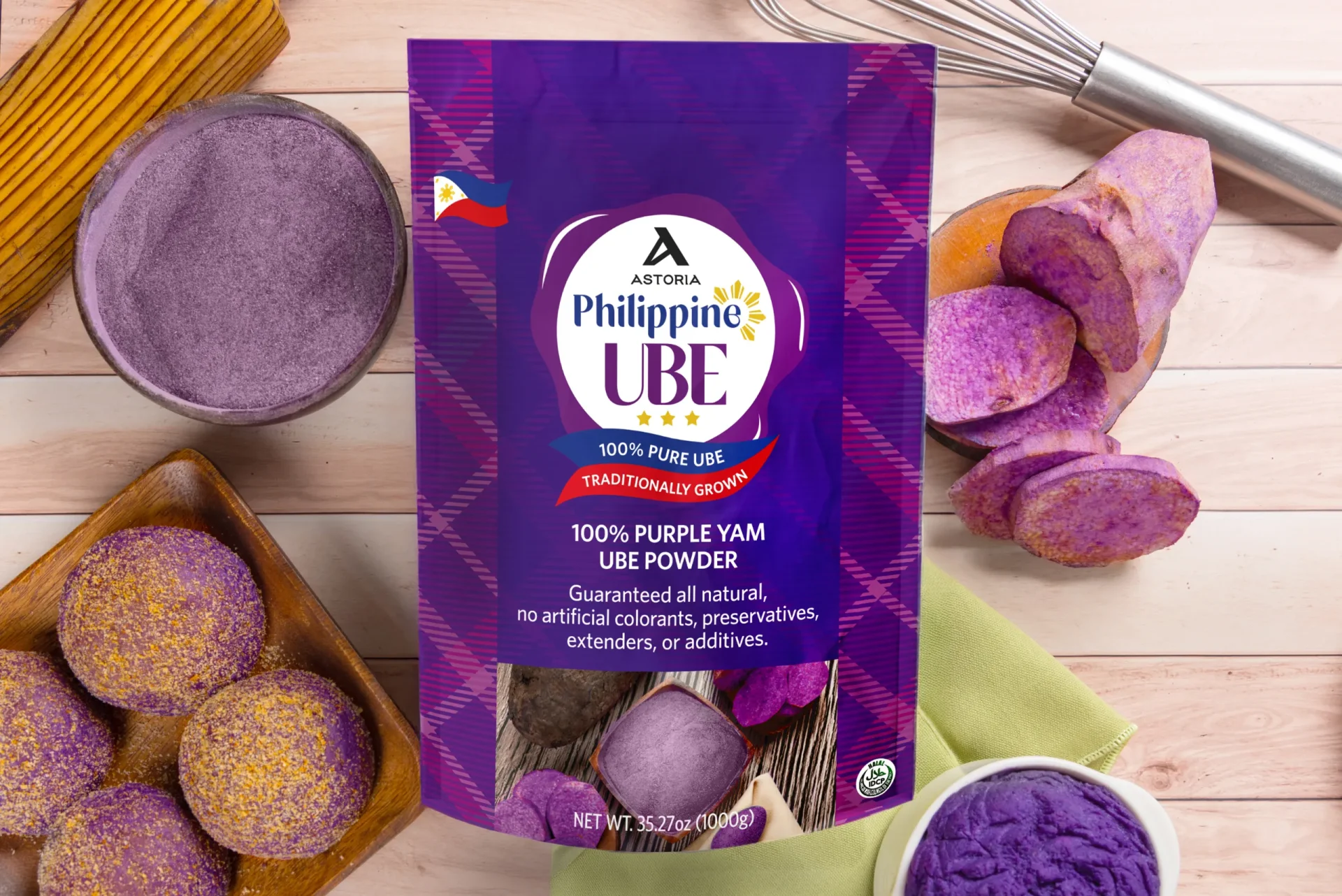 Astoria Philippine Ube Powder partnership